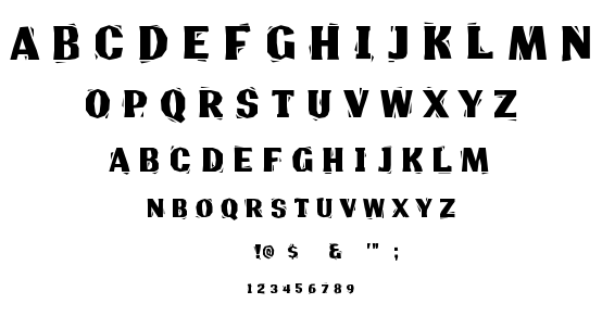 Lino Chisel font
