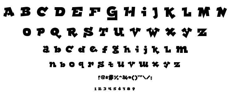 Lockergnome font