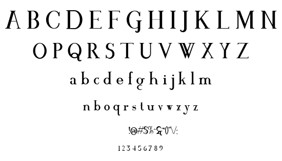 Mawns’ Serif font