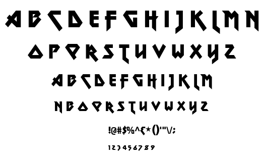 Metal Lord font