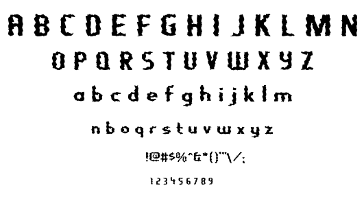 Nightporter font