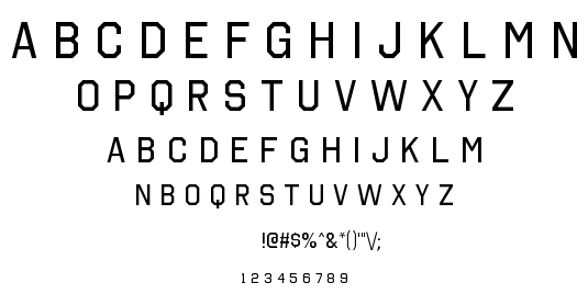 Octin College Free font
