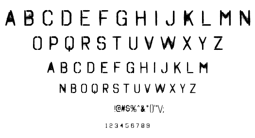 Octin Spraypaint Free font