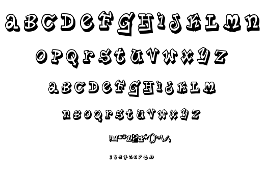 Planet Benson font