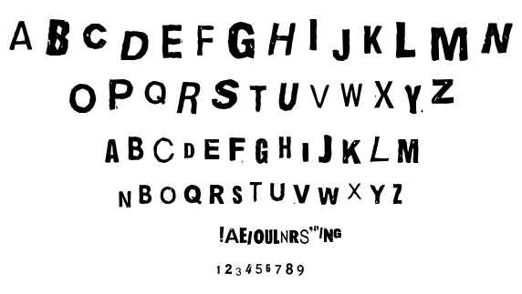 Quick End Jerk font