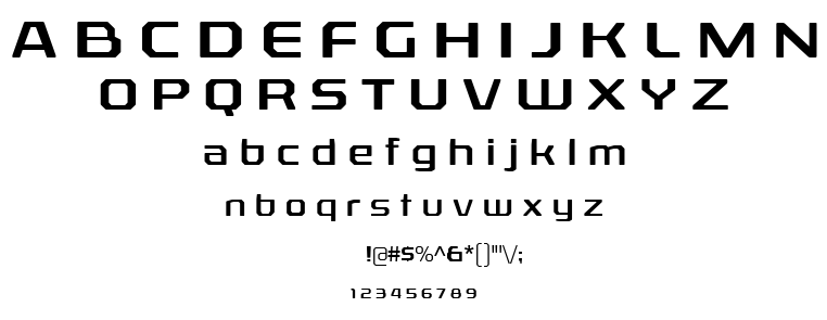 Rexlia font