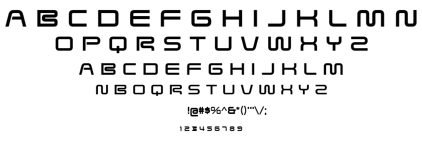 Saved by Zero font