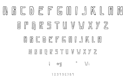 Savia Outline font