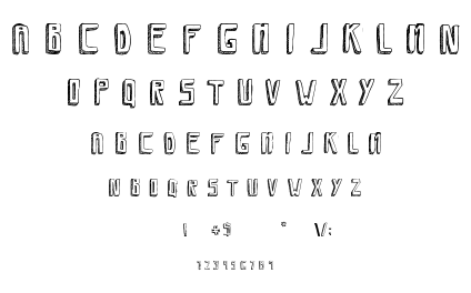 Savia Shadow font