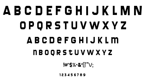 Screengem font