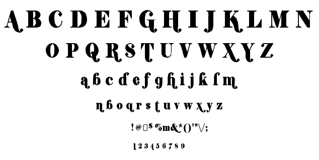 Shifty Chica 2 font