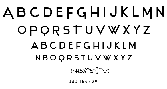 Stentiga font