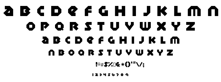 Sudbury Basin font