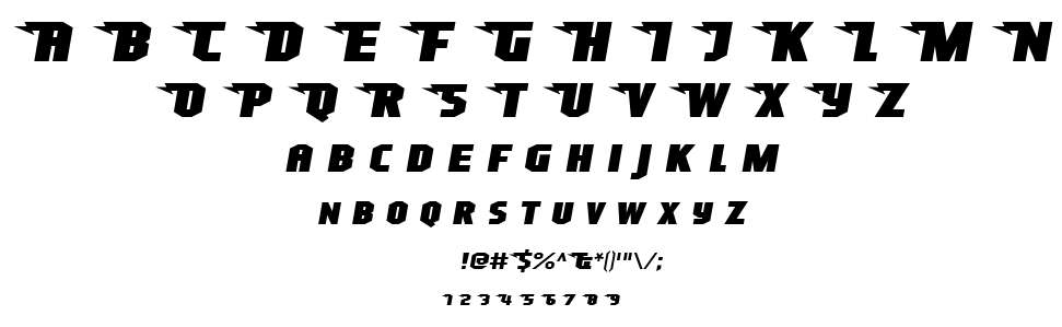 Superheterodyne font