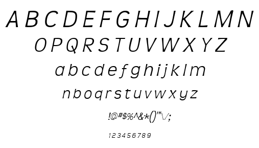 Teen font
