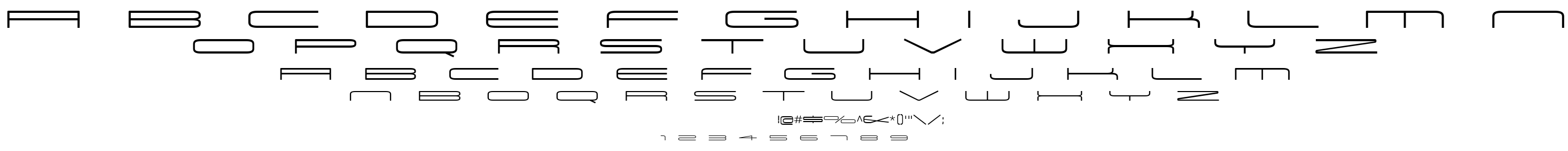 Univox font