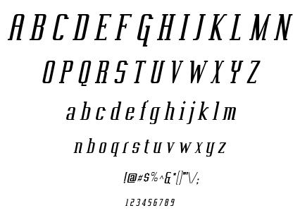 Vahika font