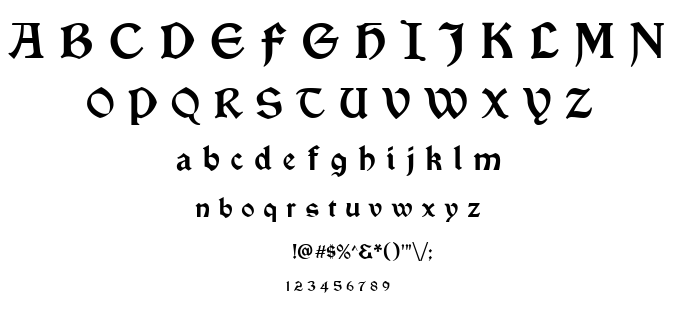 Vinque font