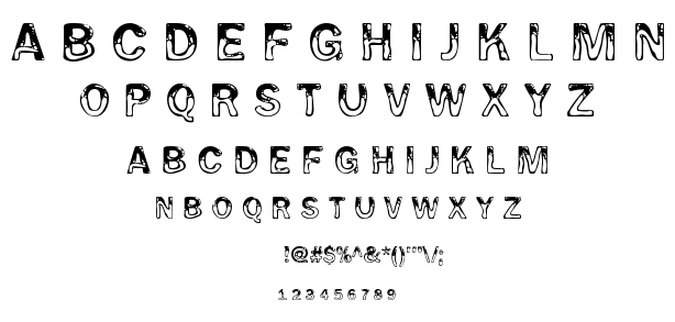 Wet Pet font