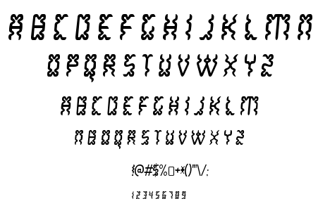 White Lake font