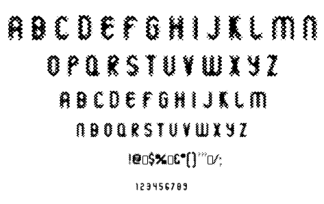 Wild Sewerage font
