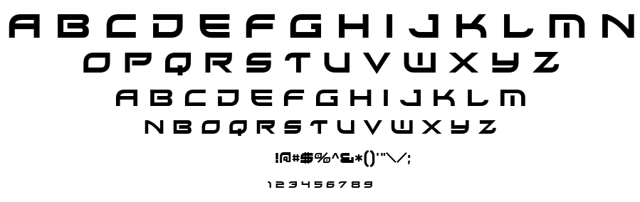 Xirod font