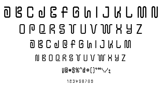 Y2K Bug font