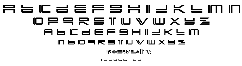 Yonder Recoil font