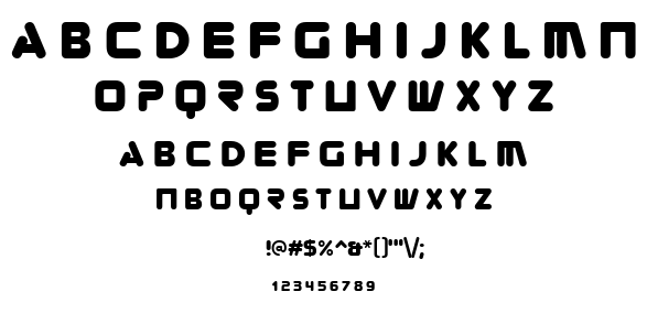 Zorque font