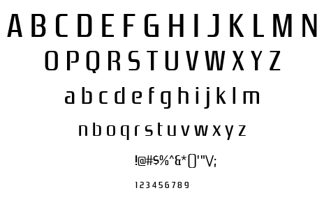 Zrnic font