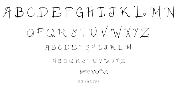 003 Anna Caps font