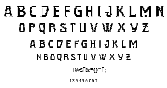 Conquistadorman NF font