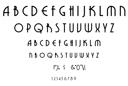 Grenadier font