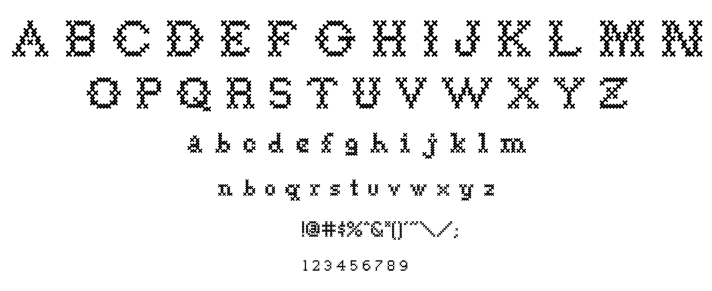 Goodbye Crewel World NF font
