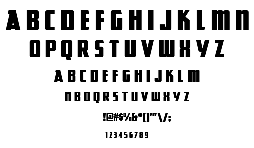 Great Lakes NF font