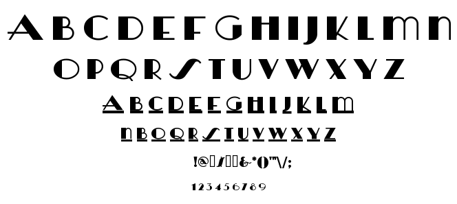 HeraldSquare font
