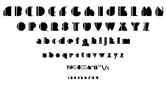 High Five font