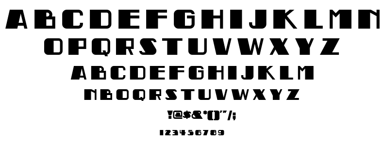 Indochine NF font