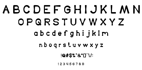 King OF the WOrld font