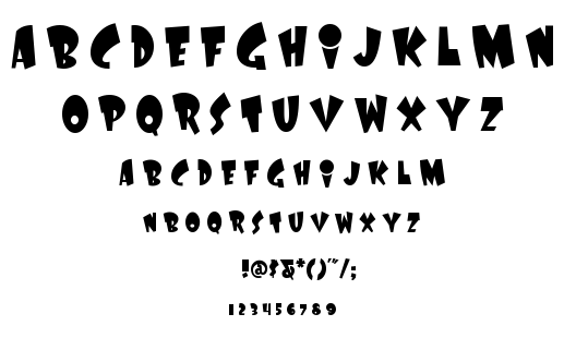 Laff Riot NF font