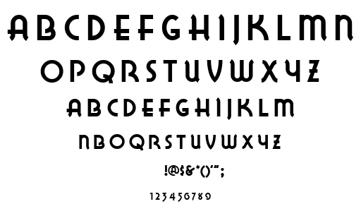 Lake Wobegon NF font