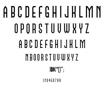 Namesake NF font
