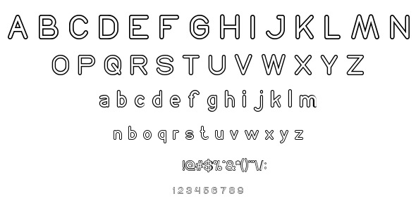 neon glow font