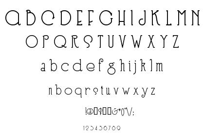 Speedball No3 font