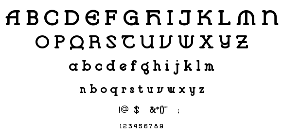 Vlaanderen font