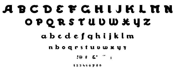 Walrus Gumbo font