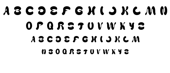 wealth and famous font
