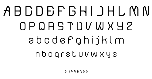 electro static rain font