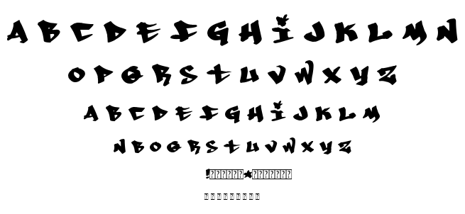 Whoa! font