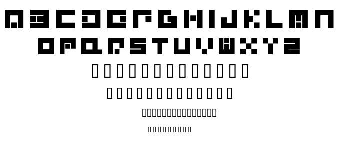 ALPHA QUANTUM font